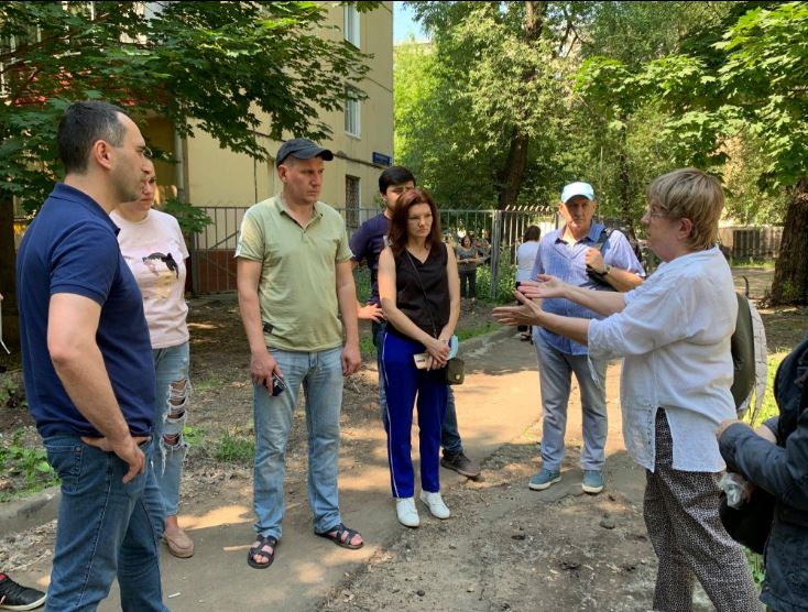 Обход главы управы 10.07.2021