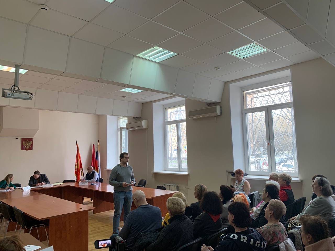 Встреча главы управы с общественными советниками