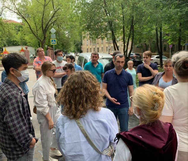Обход главы управы 03.07.2021