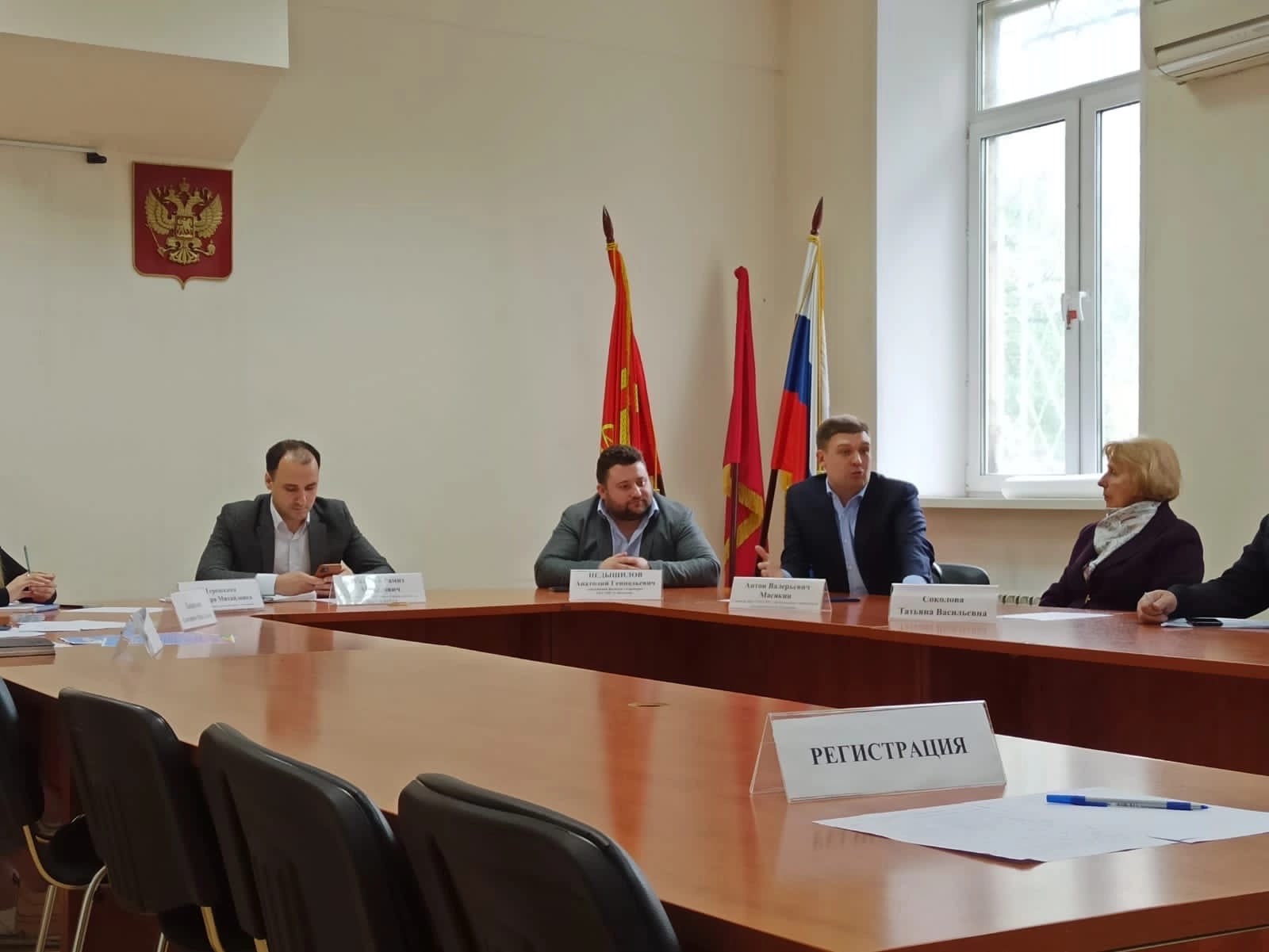 Встреча исполняющего обязанности главы управы Рамиза Мамедовича Расулова с общественными советниками