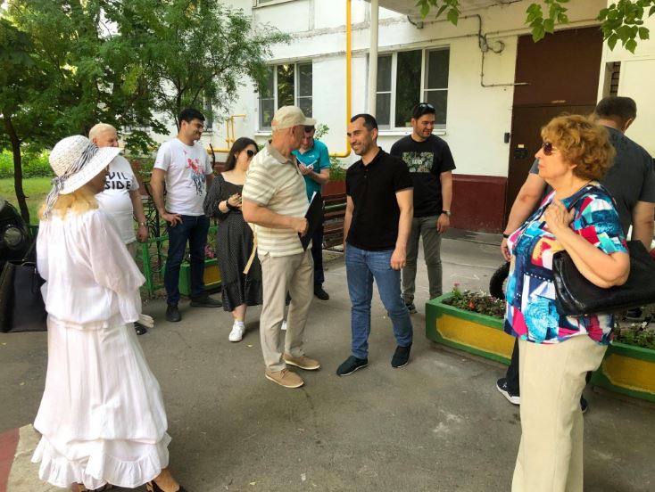 Обход главы управы 17.07.2021