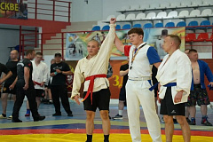 В спецподразделении столичного главка Росгвардии завершился чемпионат по самбо