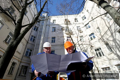 В 2016 году капитальный ремонт проводился в 32 многоквартирных домах района Аэропорт